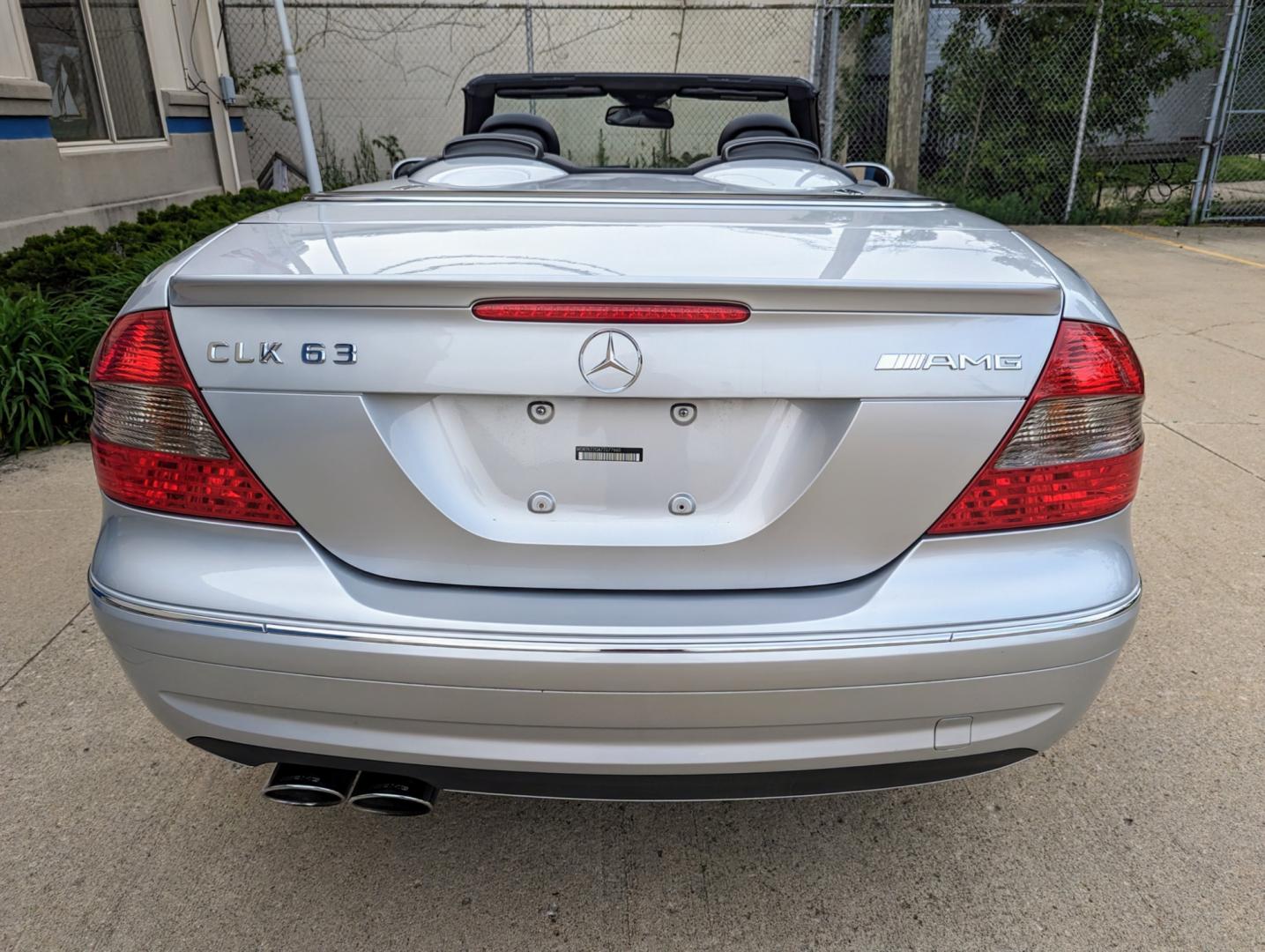 2007 Silver Metallic /Black Leather Mercedes-Benz CLK-Class (WDBTK77G47T) with an 6.2L V8 F DOHC 32V engine, Automatic transmission, located at 603 Amelia Street, Plymouth, MI, 48170, (734) 459-5520, 42.378841, -83.464546 - Vehicles shown by appointment - Please call ahead - 734-459-5520, text 734-658-4573 or contact us via our web site at: http://www.selectmotors.com for complete Inventory, Photos, Videos and FREE Carfax Reports. 2007 Mercedes CLK63 Cabriolet, Iridium Silver Metallic with Black Leather interior, 51 - Photo#14